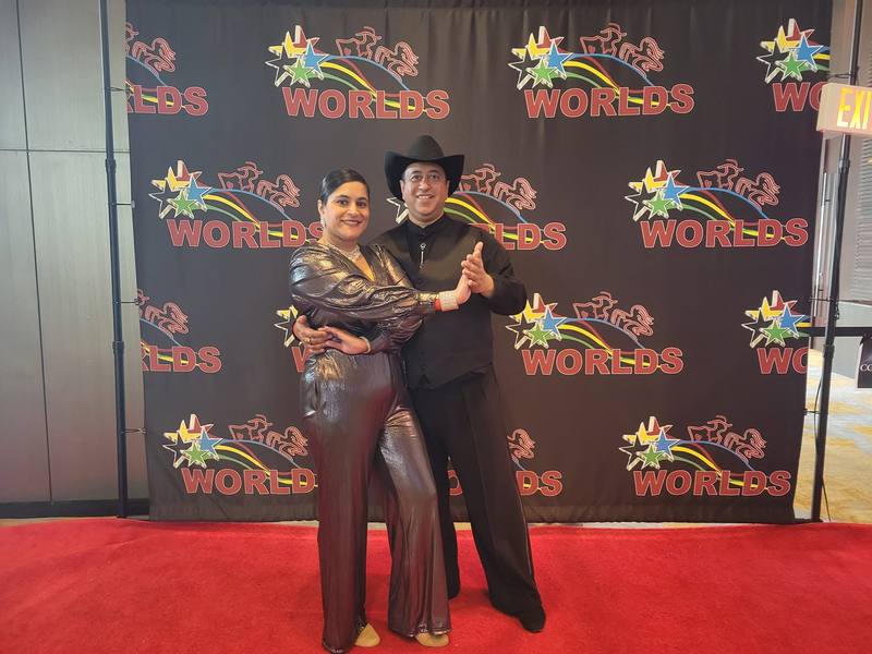 Deepak and Krupa at Worlds